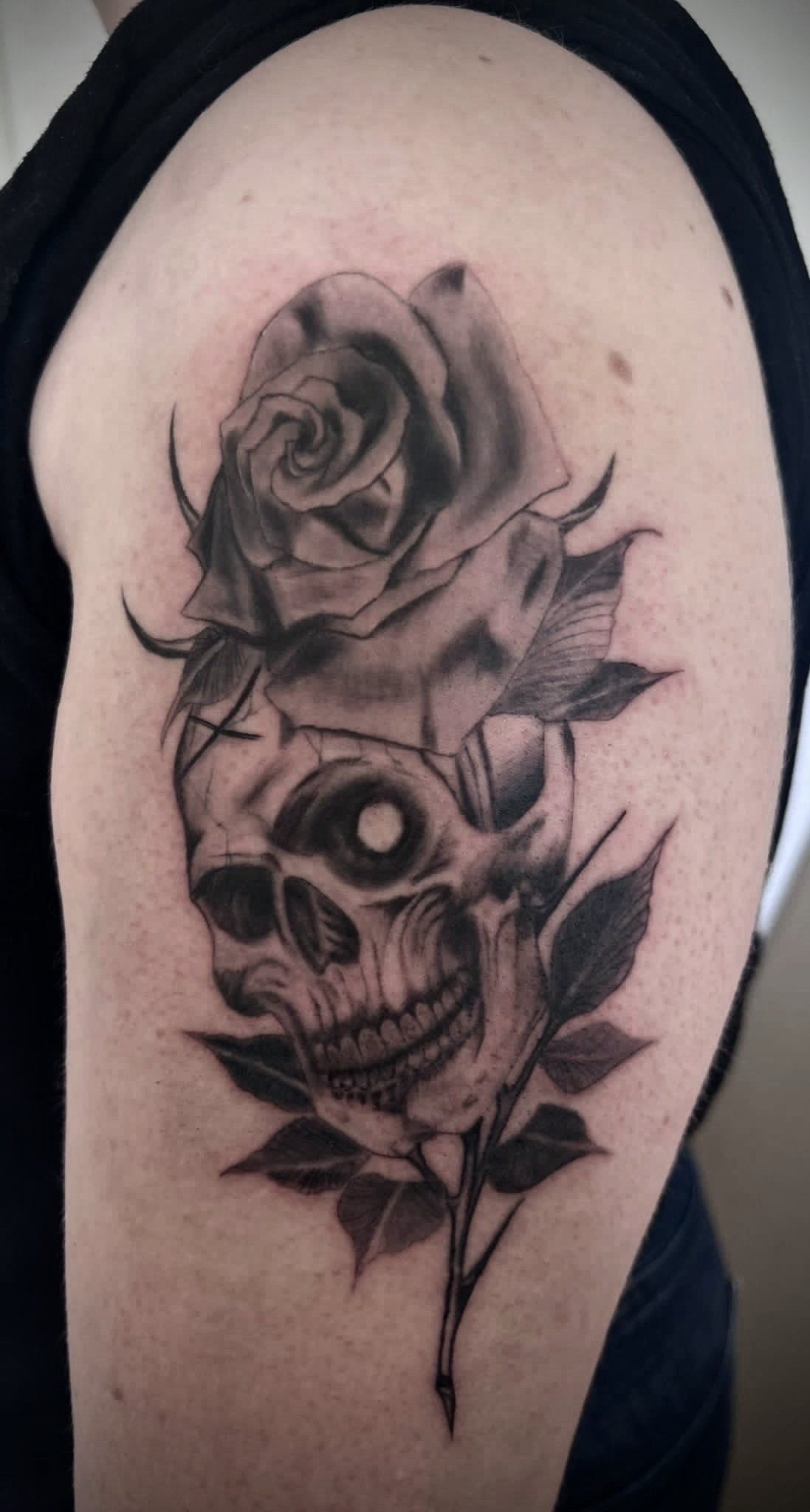 Totenkopf & Blume
